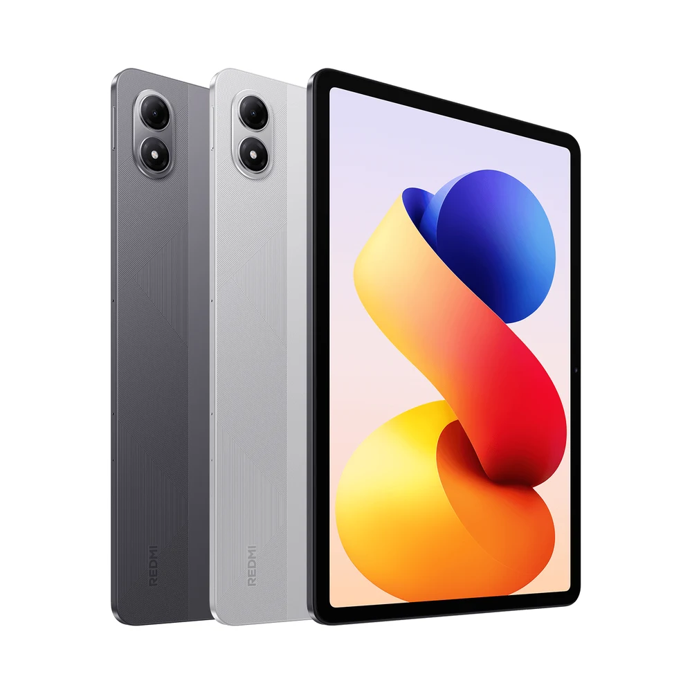 REDMI Pad 2 Pro 5G 8GB/256GB Silver – Dual SIM 5G + eSIM, 12.1-inch 2.5K 120Hz Display, Quad Dolby Atmos Speakers, 12000mAh with 27W Reverse Charging 7 REDMI Pad 2 Pro 5G in Silver beside the Graphite Gray version