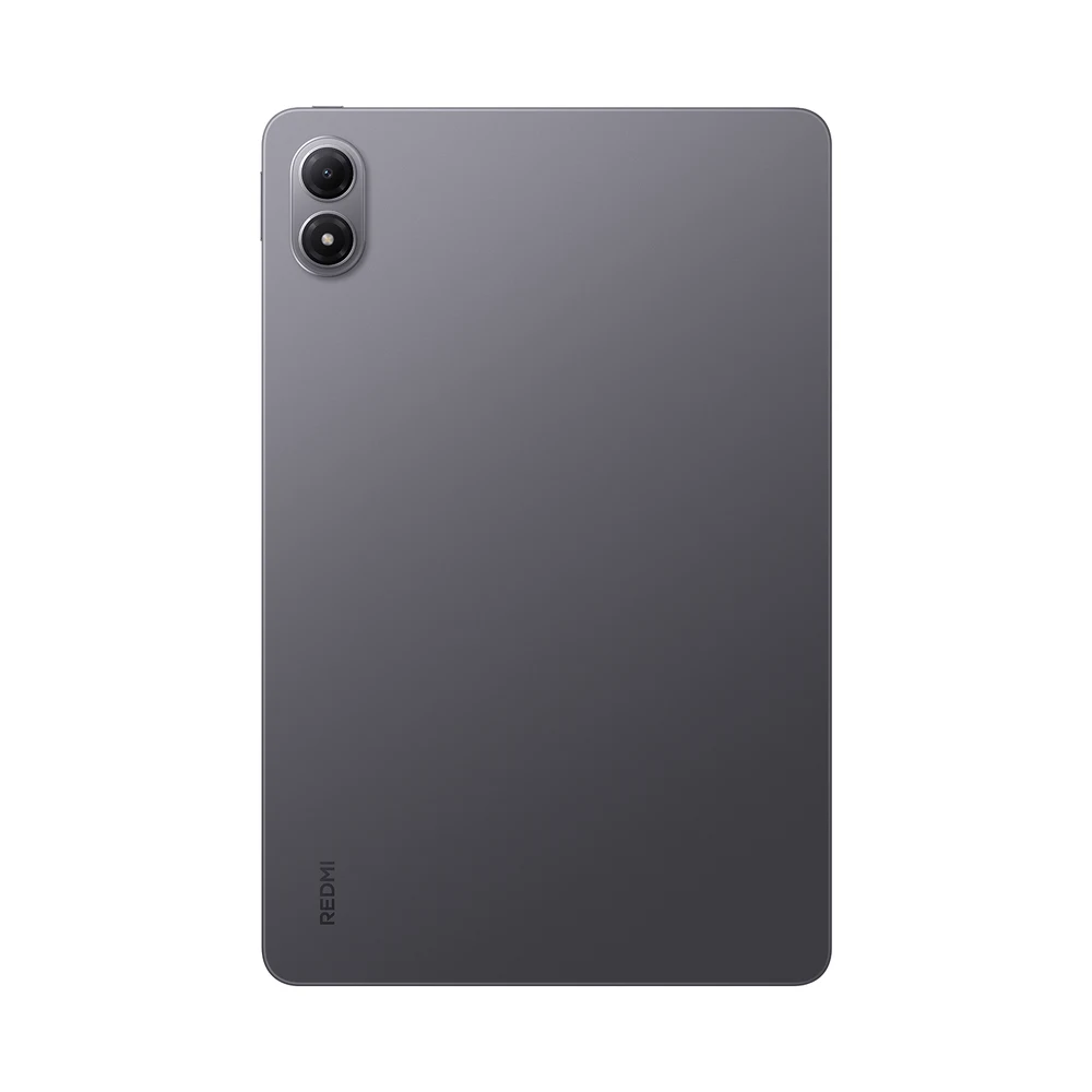 REDMI Pad 2 Pro Keyboard Bundle 8GB/256GB Graphite Gray – 12.1" 2.5K 120Hz Tablet, 12000mAh Battery, Official Bluetooth Keyboard Case with Pen Holders 8 Graphite Gray back of the REDMI Pad 2 Pro with dual camera