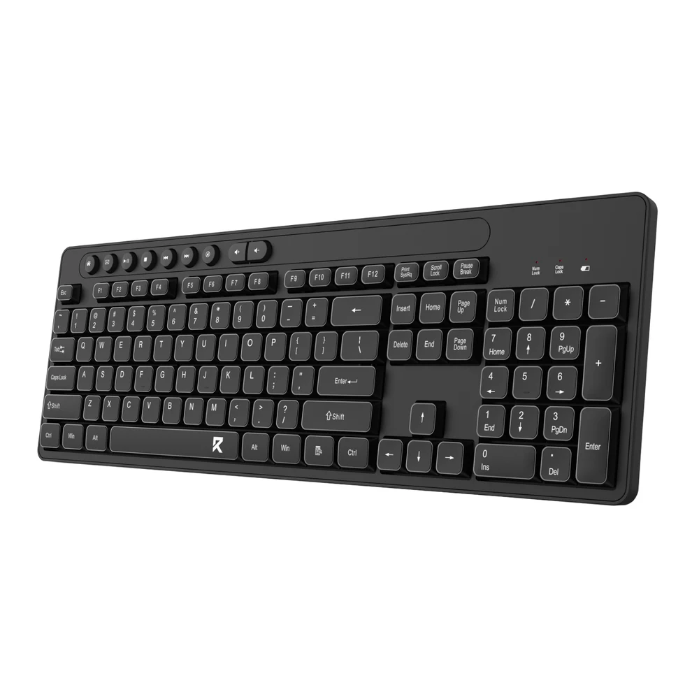 Redragon BK-7094 Arabic - Full Size Wireless Office Keyboard, Arabic English Layout, 2.4GHz 8 Redragon BK-7094 Arabic in use