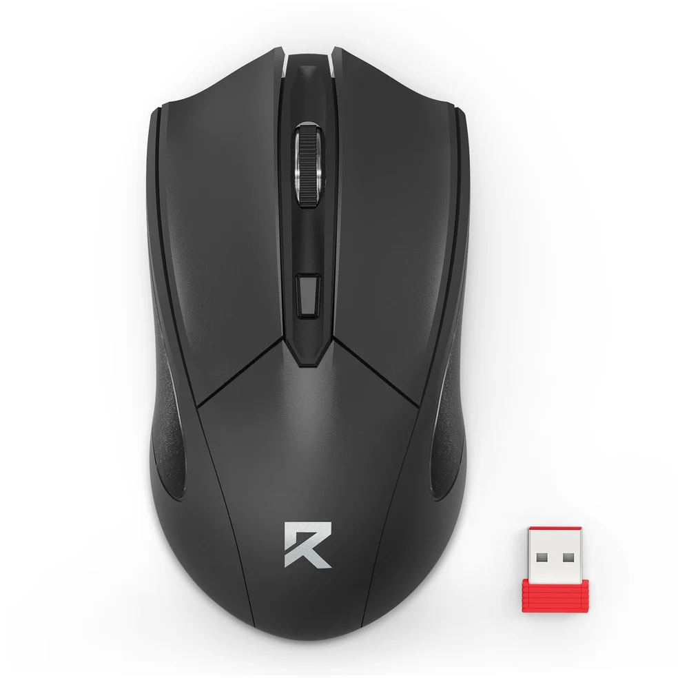 Redragon BM-2463 - Wireless Office Mouse, 4000 DPI Adjustable, Ambidextrous, Silent 4 Button 9 Redragon BM-2463 in use