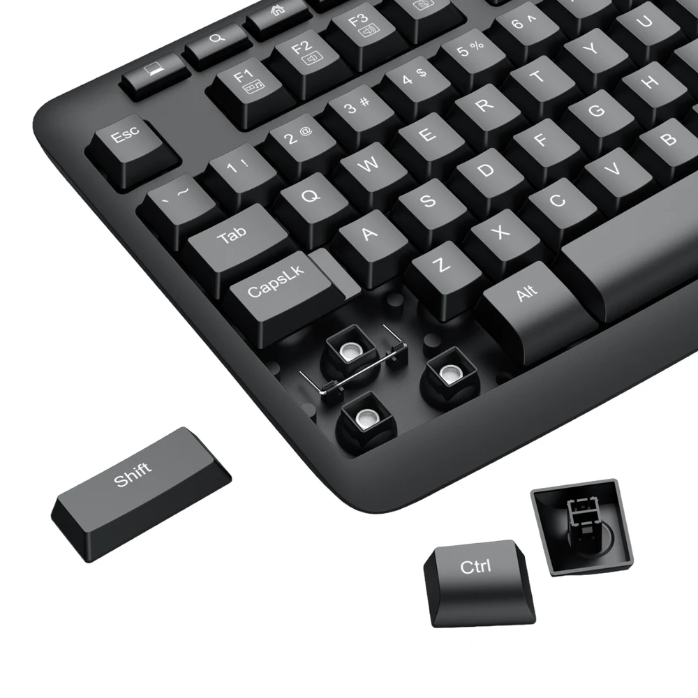 Redragon BS-7367 - Wireless Keyboard and Mouse Combo, 104 Keys, 4000 DPI Mouse, 2.4GHz 9 Redragon BS-7367 in use