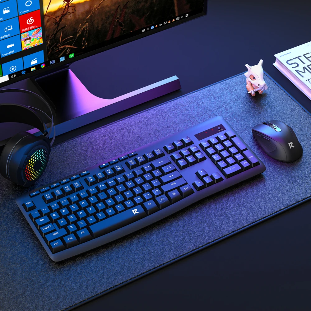 Redragon BS-7367 Arabic - Wireless Keyboard and Mouse Combo, Arabic English Layout, 2.4GHz 6 Redragon BS-7367 Arabic - official product image 5