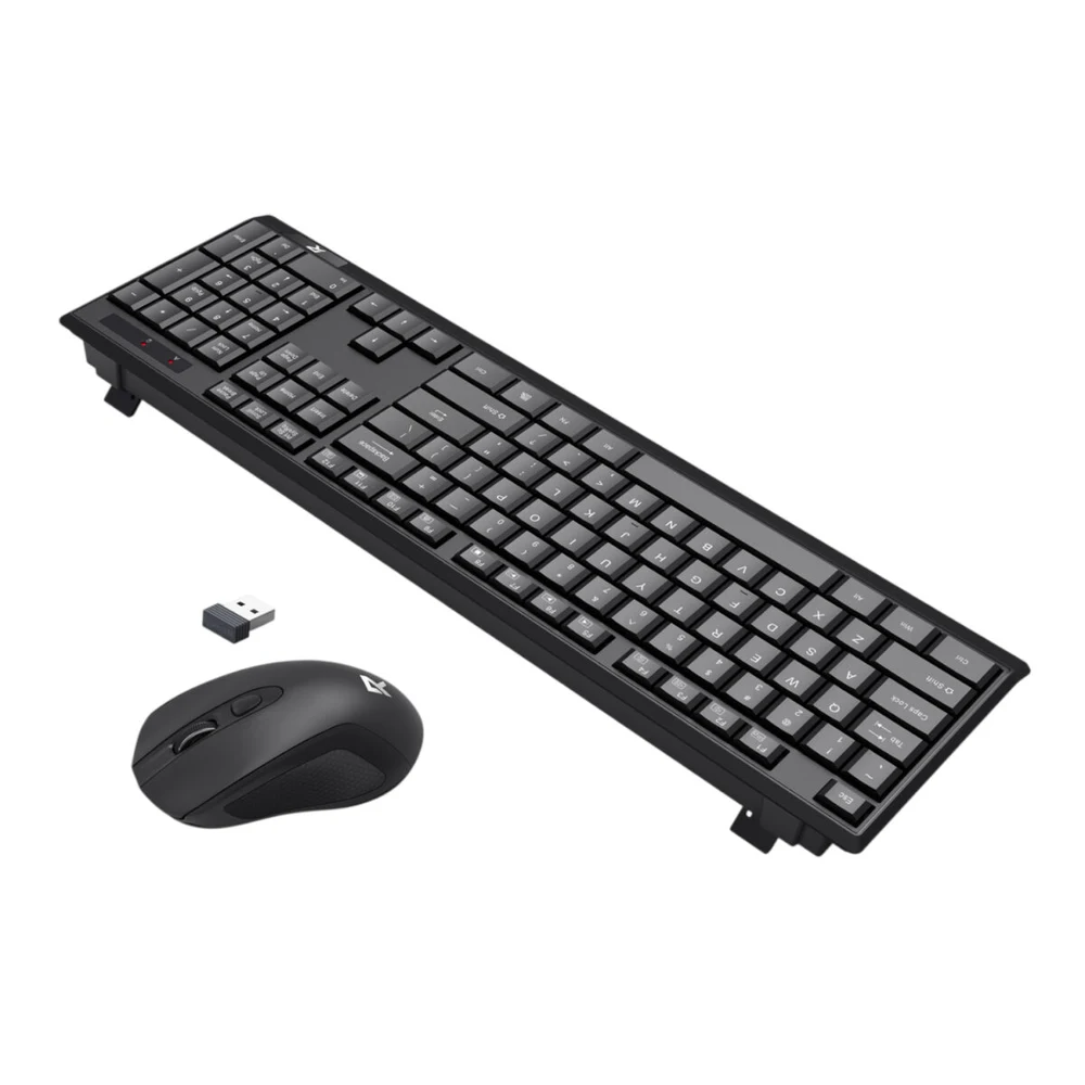 Redragon BS-8343 Arabic - Wireless Keyboard and Mouse Combo, Arabic English Layout, Slim 105 Keys 4 Redragon BS-8343 Arabic - official product image 3