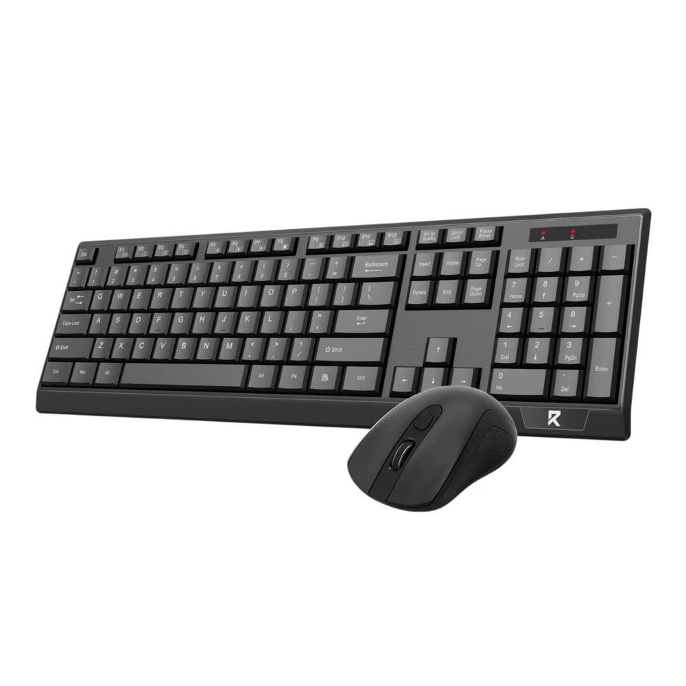 Redragon BS-8343 Arabic - Wireless Keyboard and Mouse Combo, Arabic English Layout, Slim 105 Keys 5 Redragon BS-8343 Arabic - official product image 4