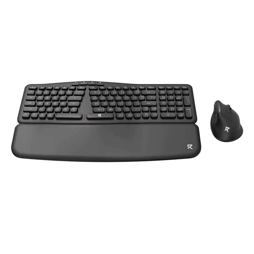 Redragon BS7162 Arabic - Ergonomic Wireless Keyboard and Mouse Combo, Arabic English Layout 8 Redragon BS7162 Arabic in use
