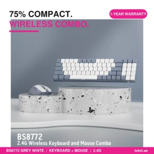 Redragon BS8772 Grey White