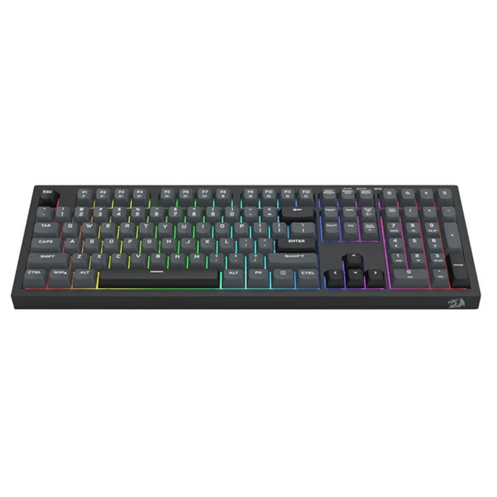 Redragon CRUX K518 - 108 Key RGB Membrane Gaming Keyboard, 26 Key Anti-Ghosting, 4 Macro Keys 8 Redragon CRUX K518 in use