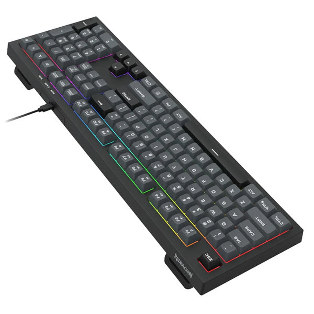 Redragon CRUX K518 - 108 Key RGB Membrane Gaming Keyboard, 26 Key Anti-Ghosting, 4 Macro Keys 5 Redragon CRUX K518 - official product image 4