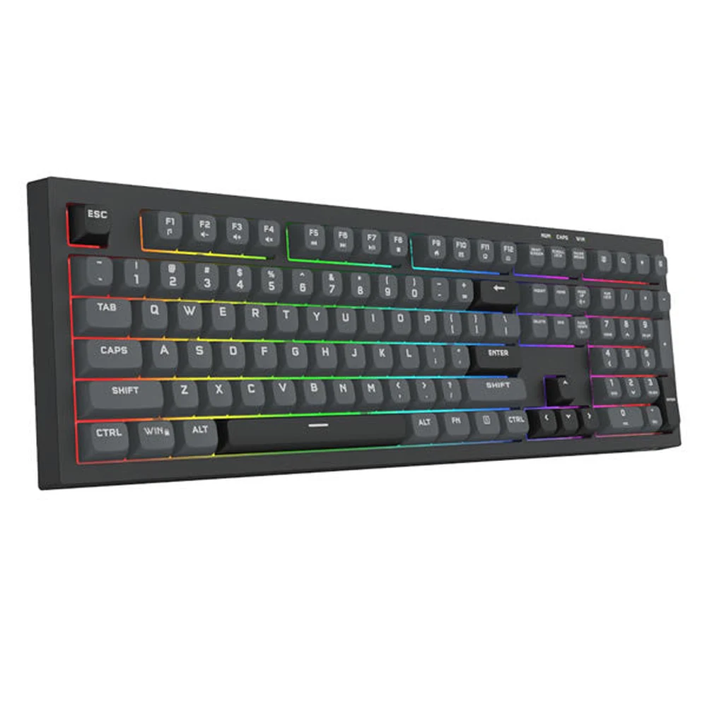 Redragon CRUX K518 - 108 Key RGB Membrane Gaming Keyboard, 26 Key Anti-Ghosting, 4 Macro Keys 6 Redragon CRUX K518 - official product image 5