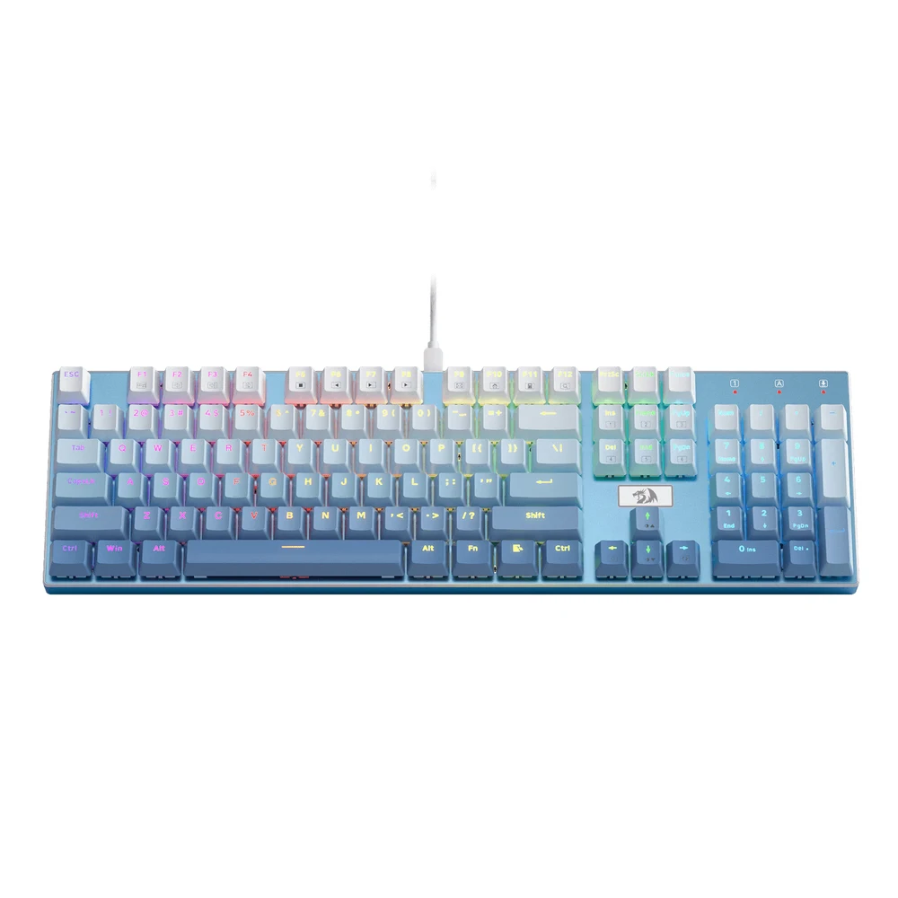 Redragon DEVARAJAS K556 - 104 Key Full Size Aluminium Mechanical Keyboard, RGB, Hot-Swap 7 Redragon DEVARAJAS K556 detail