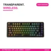 ELF PRO K649 Wireless Transparent Keyboard