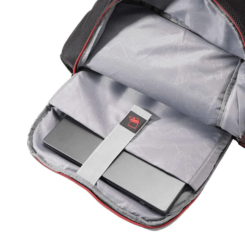 Redragon GB-76 Travel Laptop Backpack - Fits 18 Inch Laptop, Double-Layer Liner, Air Mesh Back 5 GB-76 Travel Laptop Backpack - image 4