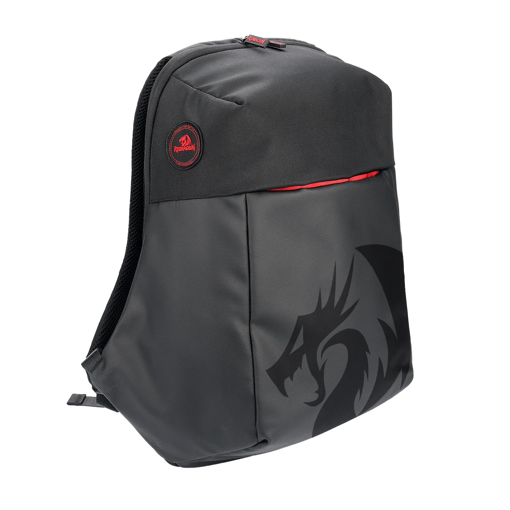 Redragon GB-93 Travel Laptop Backpack - Fits 18 Inch Laptop, Dragon Print, Padded Straps 6 Redragon GB-93 Backpack detail