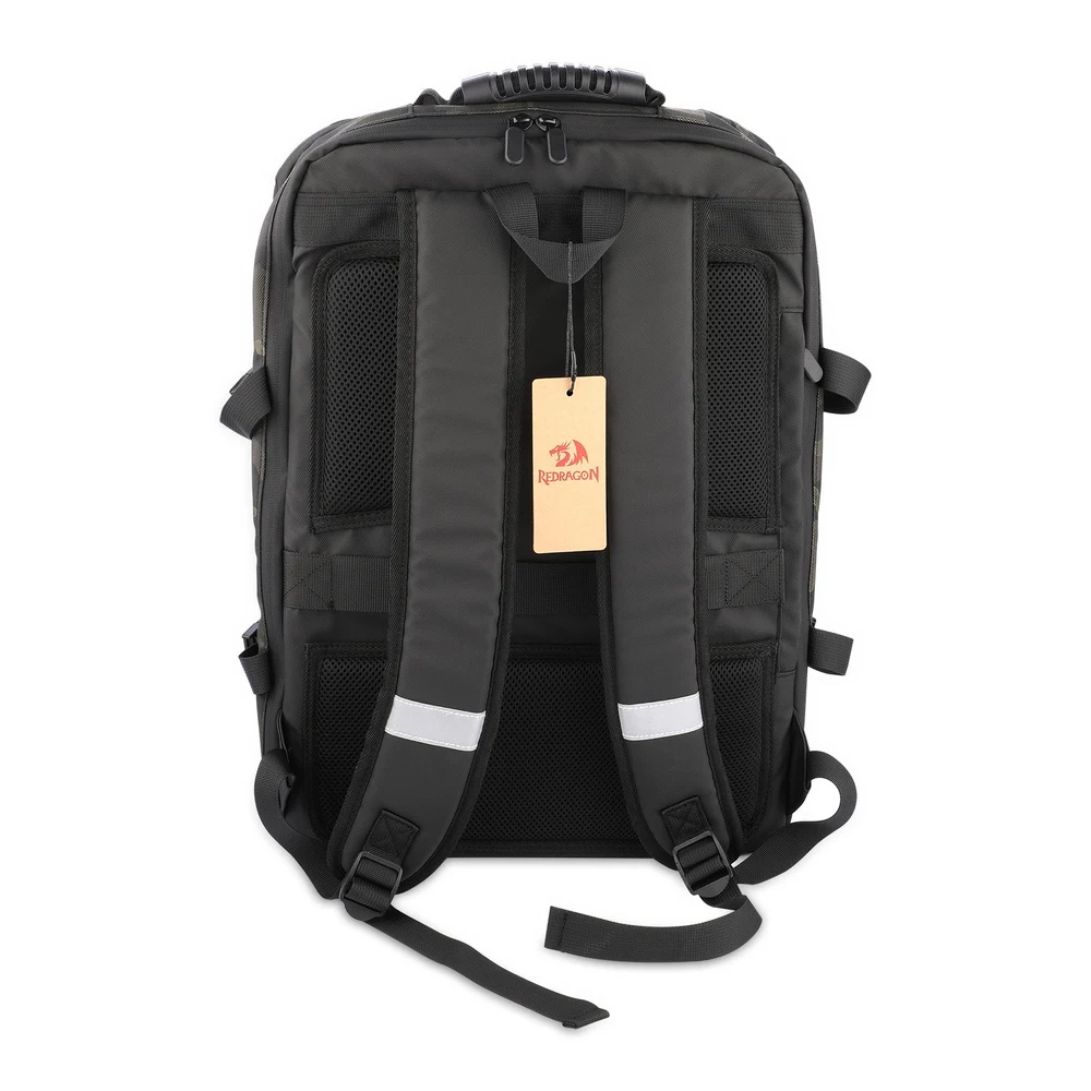 Redragon BEOWULF GB-96 - Waterproof Travel Laptop Backpack with Rain Cover, Padded Compartments 6 Redragon BEOWULF GB-96 - official product image 5