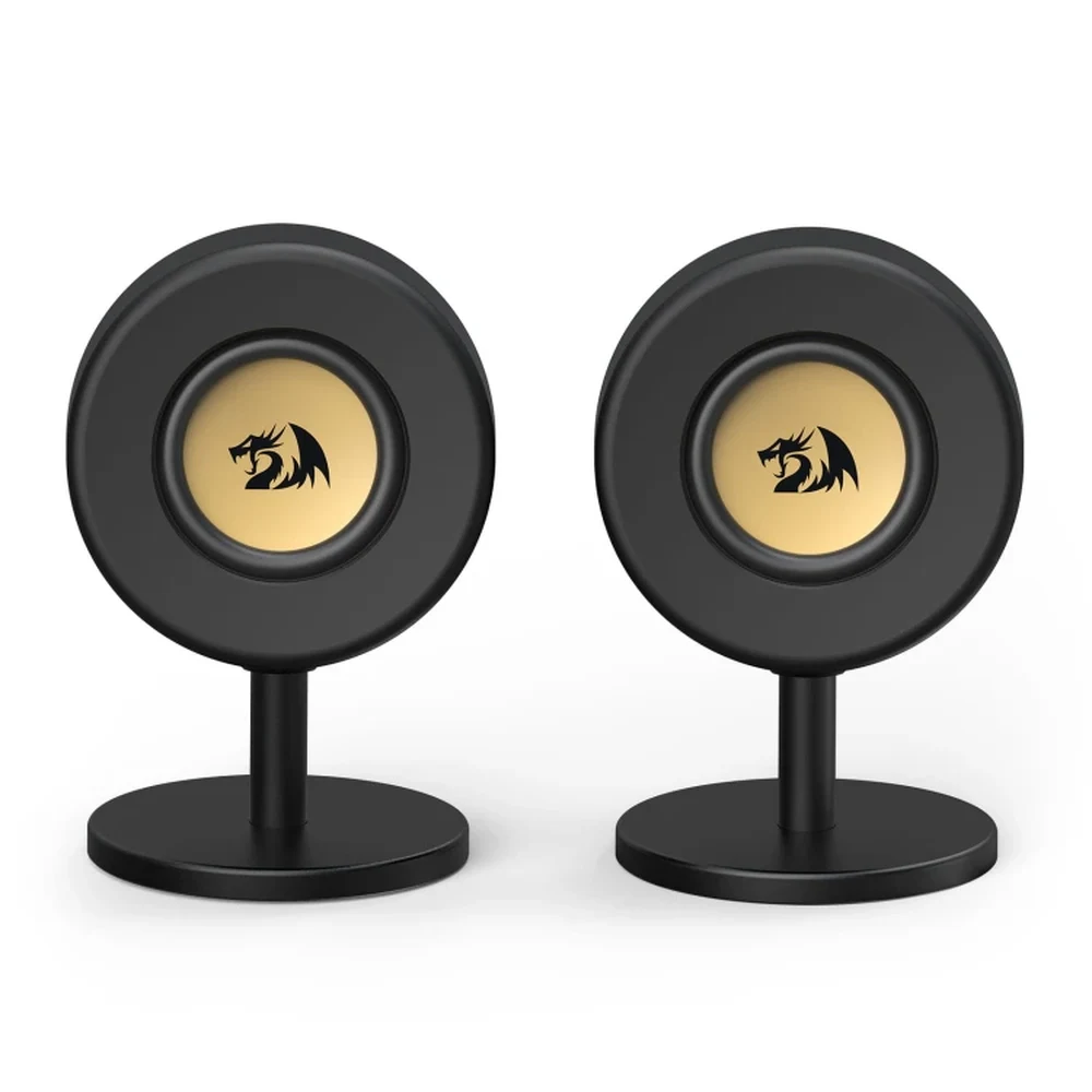 Redragon AHRI GS598 - 2.0 RGB Desktop Speakers, Bluetooth 5.0, Aluminium Housing, 6W 4 Redragon AHRI GS598 - official product image 3