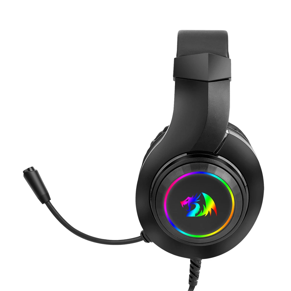 Redragon HYLAS H260 - RGB Wired Gaming Headset, 40mm Drivers, Noise-Cancelling Mic, 3.5mm + USB 5 HYLAS H260 - image 4