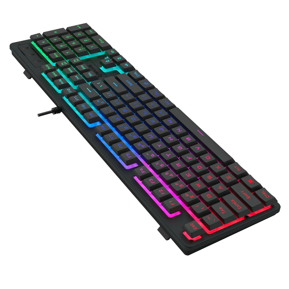 Redragon K521 RGB - 104 Key Membrane Gaming Keyboard, Rainbow Backlight, USB-C, 25 Key Rollover 4 Redragon K521 RGB - official product image 3