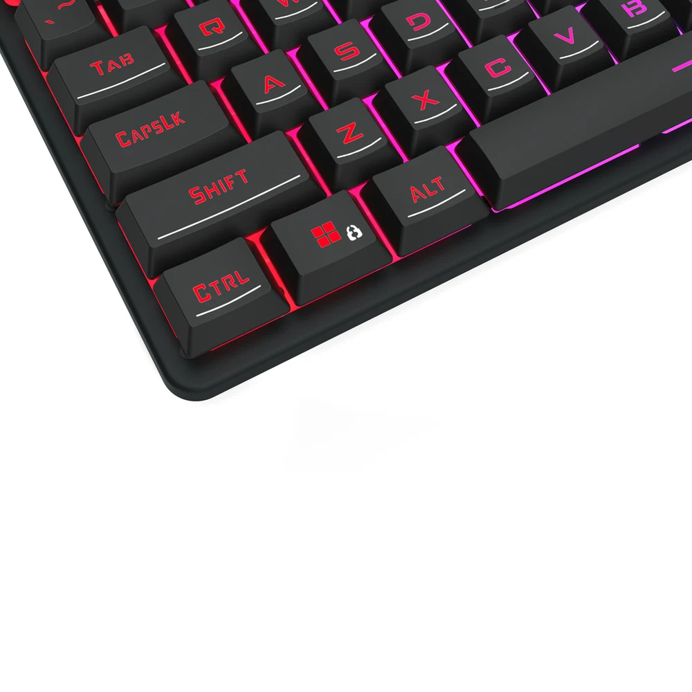 Redragon K521 RGB - 104 Key Membrane Gaming Keyboard, Rainbow Backlight, USB-C, 25 Key Rollover 6 Redragon K521 RGB - official product image 5