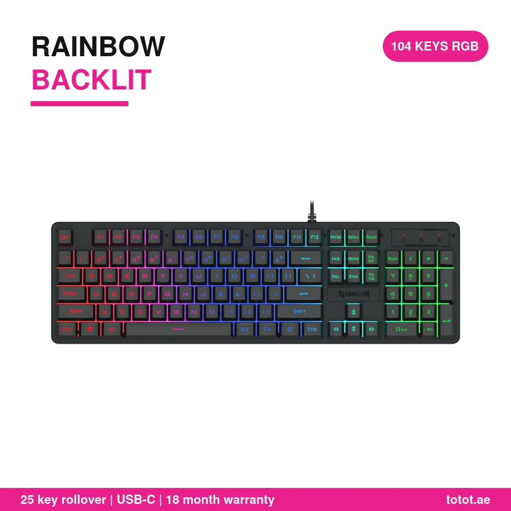 Redragon K521 RGB - official Redragon product image Redragon K521 RGB