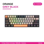 Orange Grey Black
