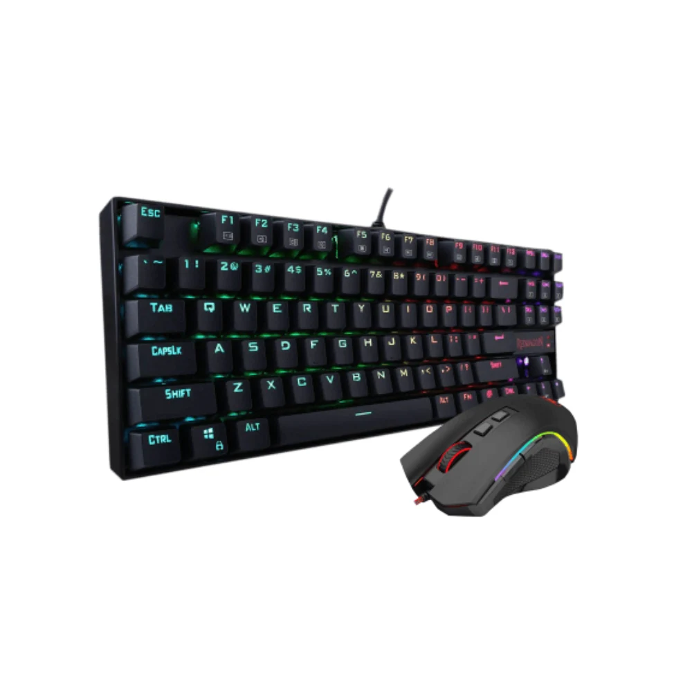 Redragon K552 BA Arabic Combo - Mechanical Keyboard with Arabic Keycaps and RGB Gaming Mouse 4 Redragon K552 BA Arabic Combo - official product image 3