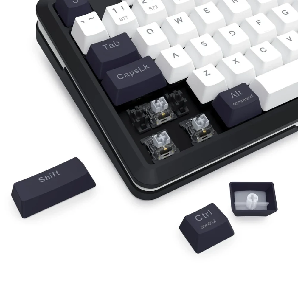 Redragon WILDSLASH K746 - 75% Gasket Mechanical Keyboard, LCD Display, Wheel, Tri-Mode, 4000mAh 7 Redragon WILDSLASH K746 - official product image 6