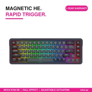 NOVA K709 HE Rapid Trigger Gaming Keyboard