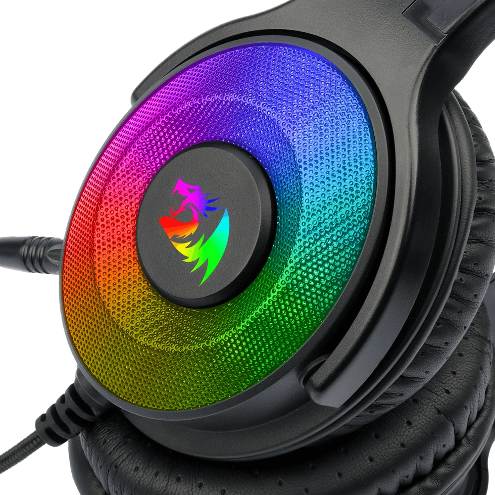 Redragon PANDORA2 H350 - RGB Wired Gaming Headset, 50mm Drivers, Detachable Mic, PC PS Xbox Switch 5 PANDORA2 H350 - image 4
