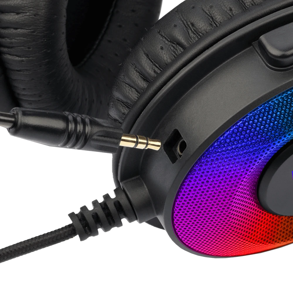 Redragon PANDORA2 H350 - RGB Wired Gaming Headset, 50mm Drivers, Detachable Mic, PC PS Xbox Switch 6 PANDORA2 H350 - image 5