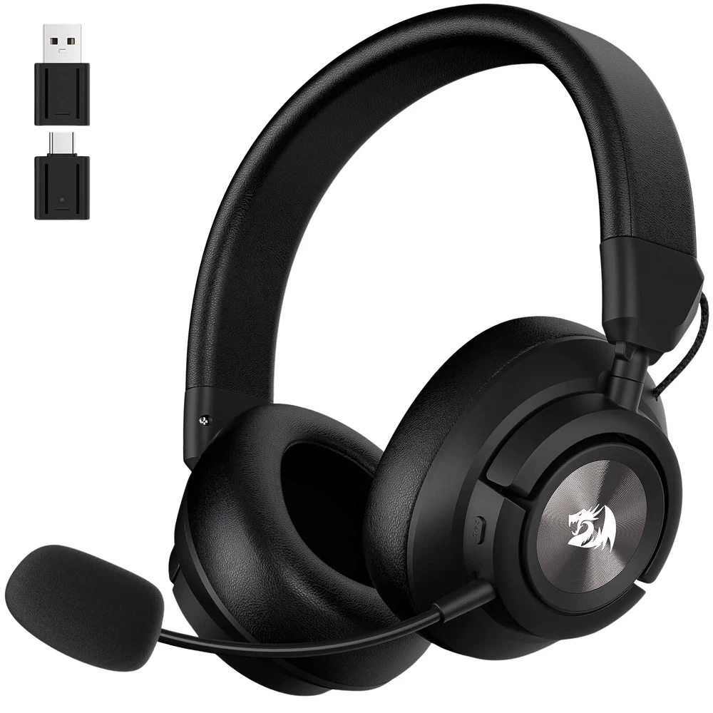 Redragon SPECTRA PRO H889 - Wireless Gaming Headset, 53mm Drivers, BT + 2.4G + Wired, 7.1 Spatial Audio 7 Redragon SPECTRA PRO H889 detail