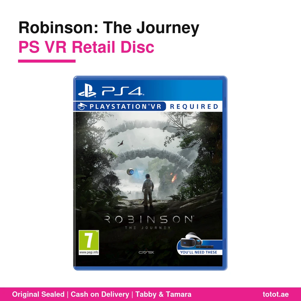 لعبة Robinson The Journey لجهاز PS4 – مغامرة واقع افتراضي بين الديناصورات على كوكب Tyson III – تتطلب PS VR – قرص أصلي 5 لعبة Robinson The Journey PS VR PS4