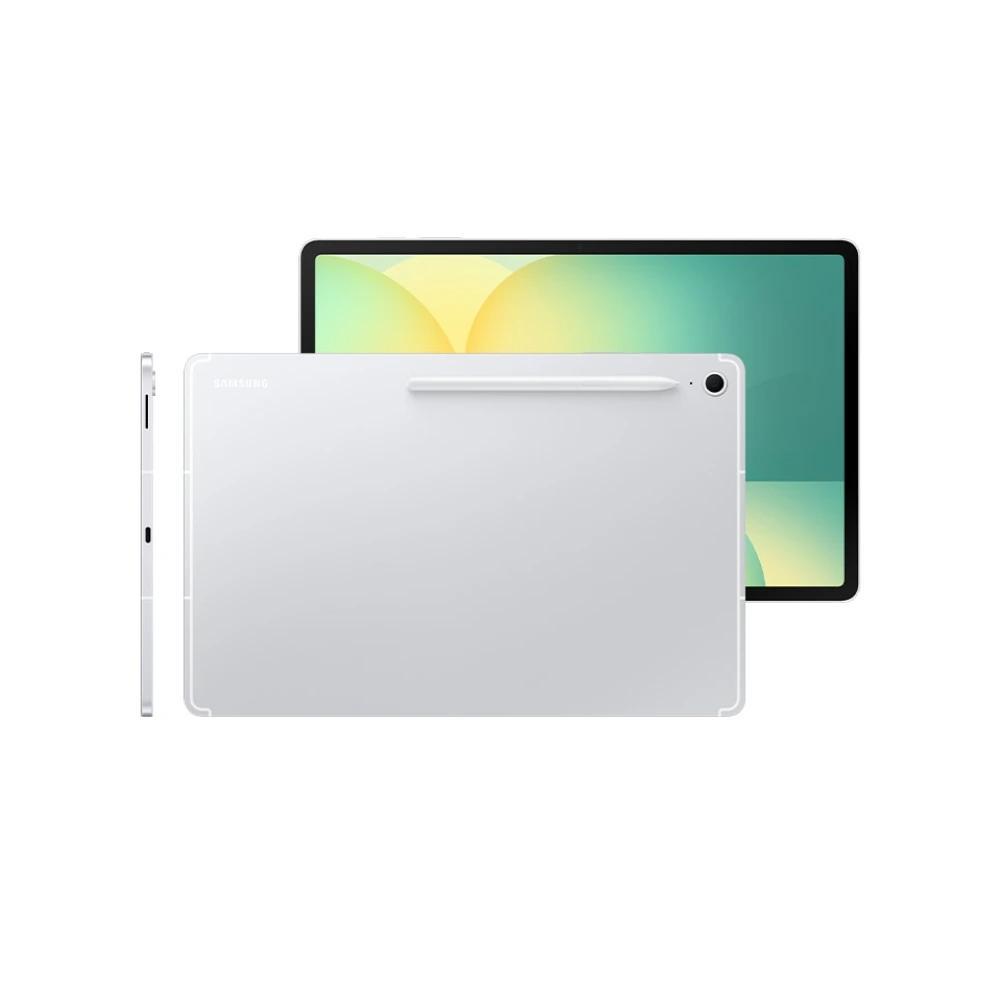 Samsung Galaxy Tab S10 FE WiFi 256GB Silver - 10.9-inch 90Hz Display, S Pen Included - TDRA Version 2 Samsung Galaxy Tab S10 FE WiFi 256GB Silver back view showing Silver finish