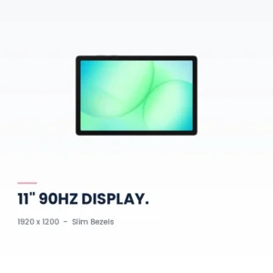 Samsung Galaxy Tab A11+ WiFi 128GB Gray display highlights