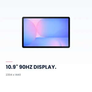 Samsung Galaxy Tab S10 FE WiFi 128GB Blue display highlights