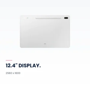 Samsung Galaxy Tab S7 FE 5G 64GB Mystic Silver display highlights