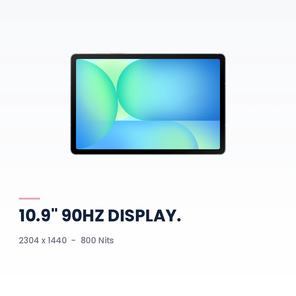 Samsung Galaxy Tab S10 FE 5G 256GB Gray - 10.9-inch 90Hz Display, 5G, S Pen Included - TDRA Version 7 Samsung Galaxy Tab S10 FE 5G 256GB Gray