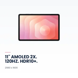 Samsung Galaxy Tab S11 5G 128GB Gray display highlights