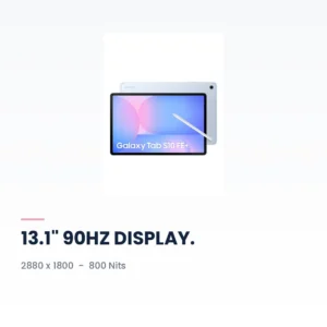 Samsung Galaxy Tab S10 FE+ 5G 128GB Light Blue