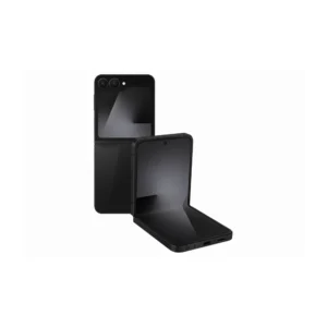 Samsung Galaxy Z Flip7 FE 256GB Black on white background