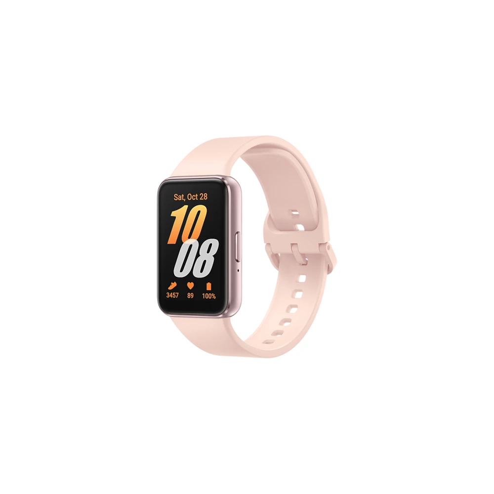 Samsung Galaxy Fit3 Bluetooth Pink Gold – 1.6-inch AMOLED, 13-Day Battery, 5ATM – TDRA Version Samsung Galaxy Fit3 Bluetooth Pink Gold