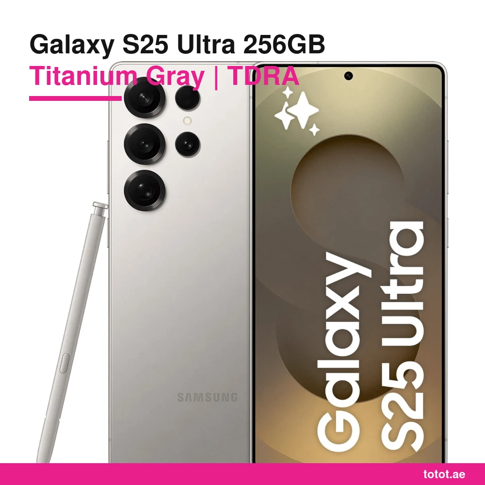 Samsung Galaxy S25 Ultra 256GB Titanium Gray - official Samsung product image Samsung Galaxy S25 Ultra 256GB Titanium Gray