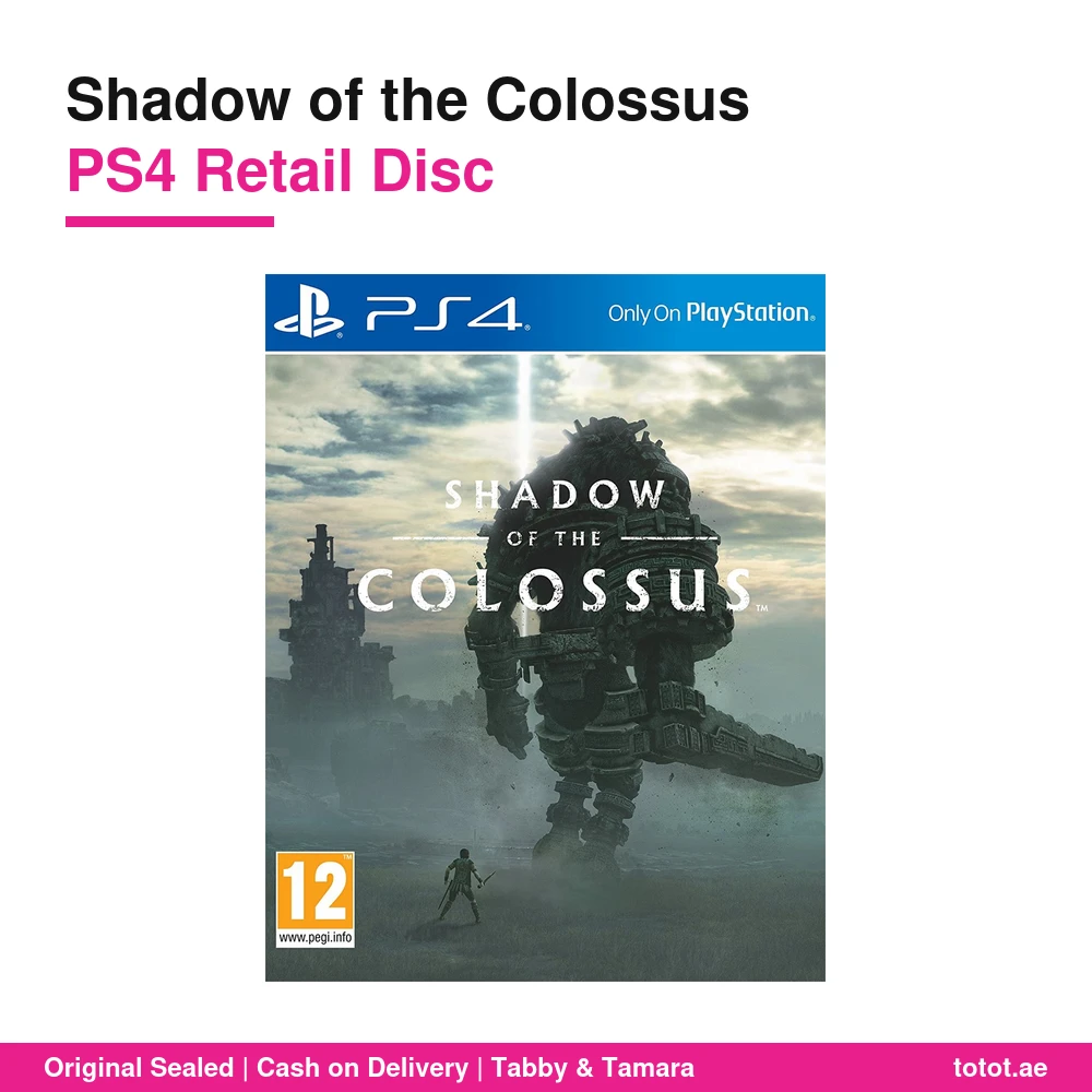 لعبة Shadow of the Colossus لجهاز PS4 – إعادة بناء كاملة من Bluepoint مع 16 عملاقًا ووضع التصوير ودعم PS4 Pro – قرص أصلي 5 لعبة Shadow of the Colossus PS4