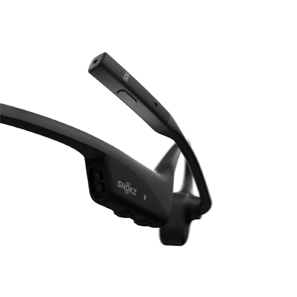 Shokz OpenComm2 Black - Bone Conduction Office Headset, Noise-Cancelling Boom Mic, 16H Talk Time, IP55 4 Shokz OpenComm2 Black - official product image 3