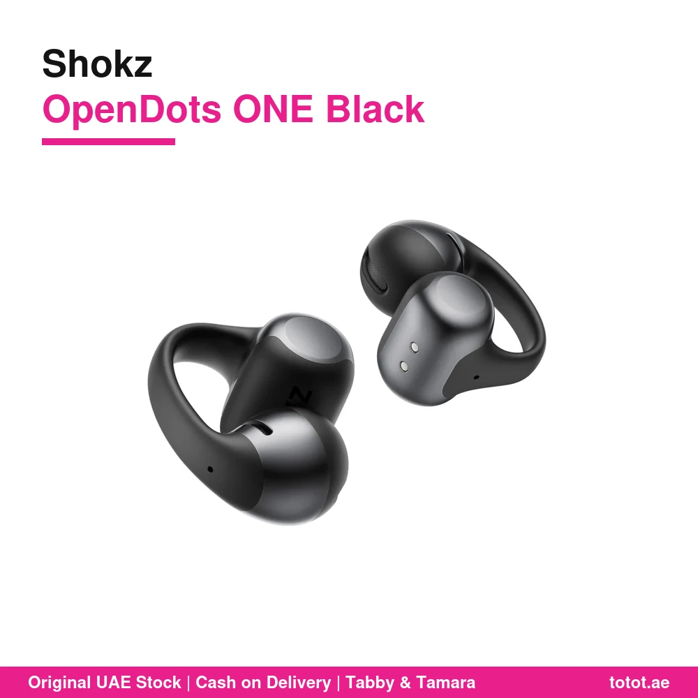 Shokz OpenDots ONE Black - official Shokz product image Shokz OpenDots ONE Black