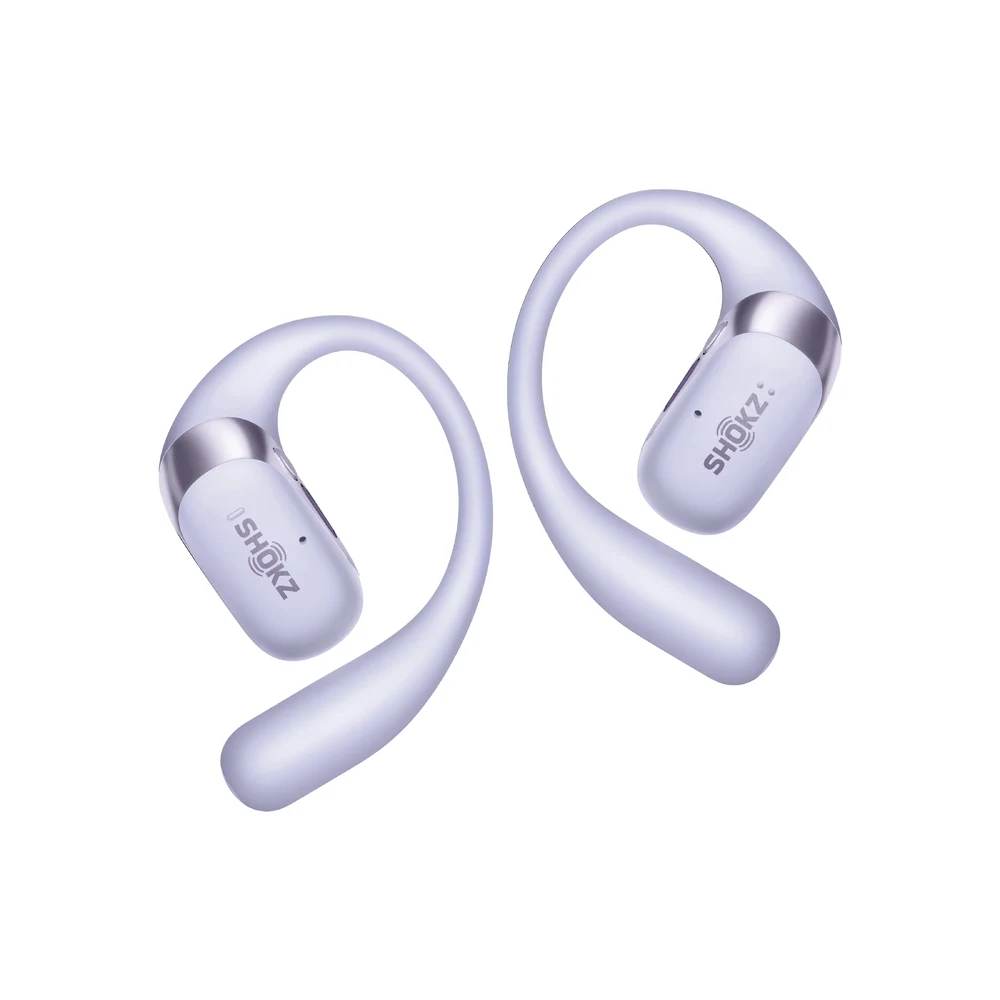 Shokz OpenFit 2+ Purple - Open-Ear Ear-Hook Earbuds, DualBoost + Dolby Audio, 48H Battery, IP55, Qi Charging 5 Shokz OpenFit 2+ Purple detail