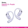 Shokz OpenFit 2+ Purple