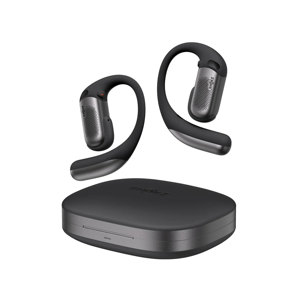 Shokz OpenFit Pro Black - Open-Ear Earbuds, SuperBoost + Dolby Atmos, Open-Ear ANC, 50H Battery, IP55 6 Shokz OpenFit Pro Black in use