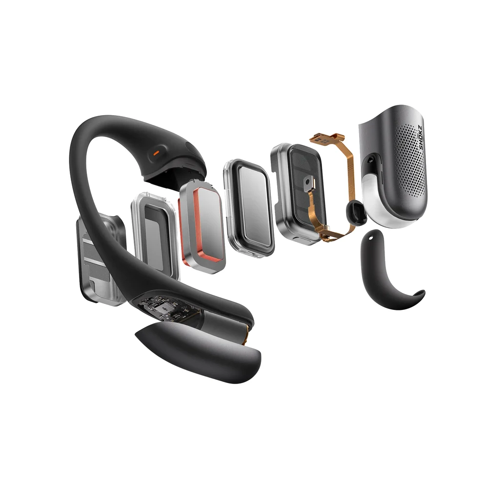 Shokz OpenFit Pro Black - Open-Ear Earbuds, SuperBoost + Dolby Atmos, Open-Ear ANC, 50H Battery, IP55 4 Shokz OpenFit Pro Black - official product image 3