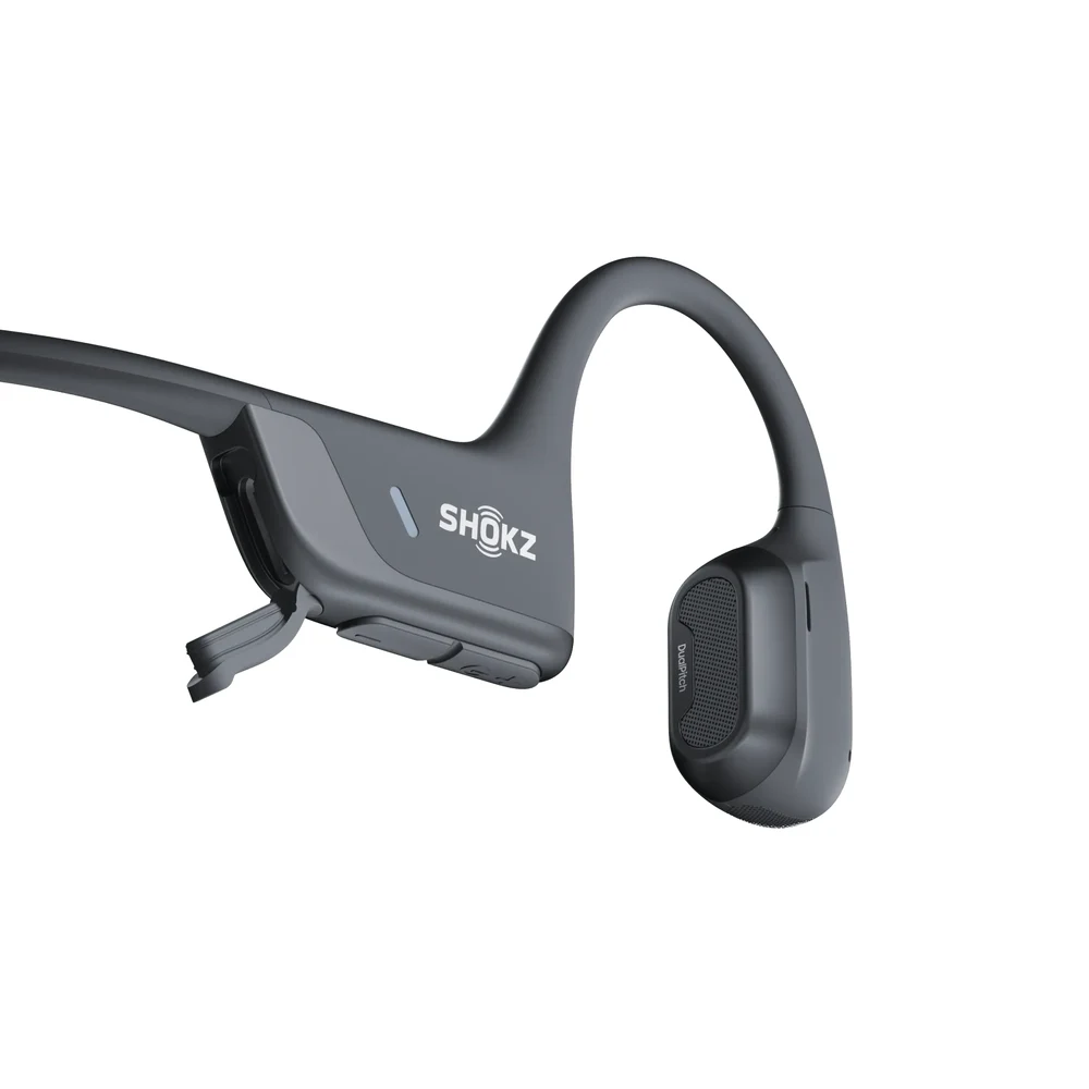 Shokz OpenRun Pro 2 Black - Bone Conduction Sports Headphones, DualPitch Bass, 12H Battery, IP55, BT 5.4 4 Shokz OpenRun Pro 2 Black - official product image 3