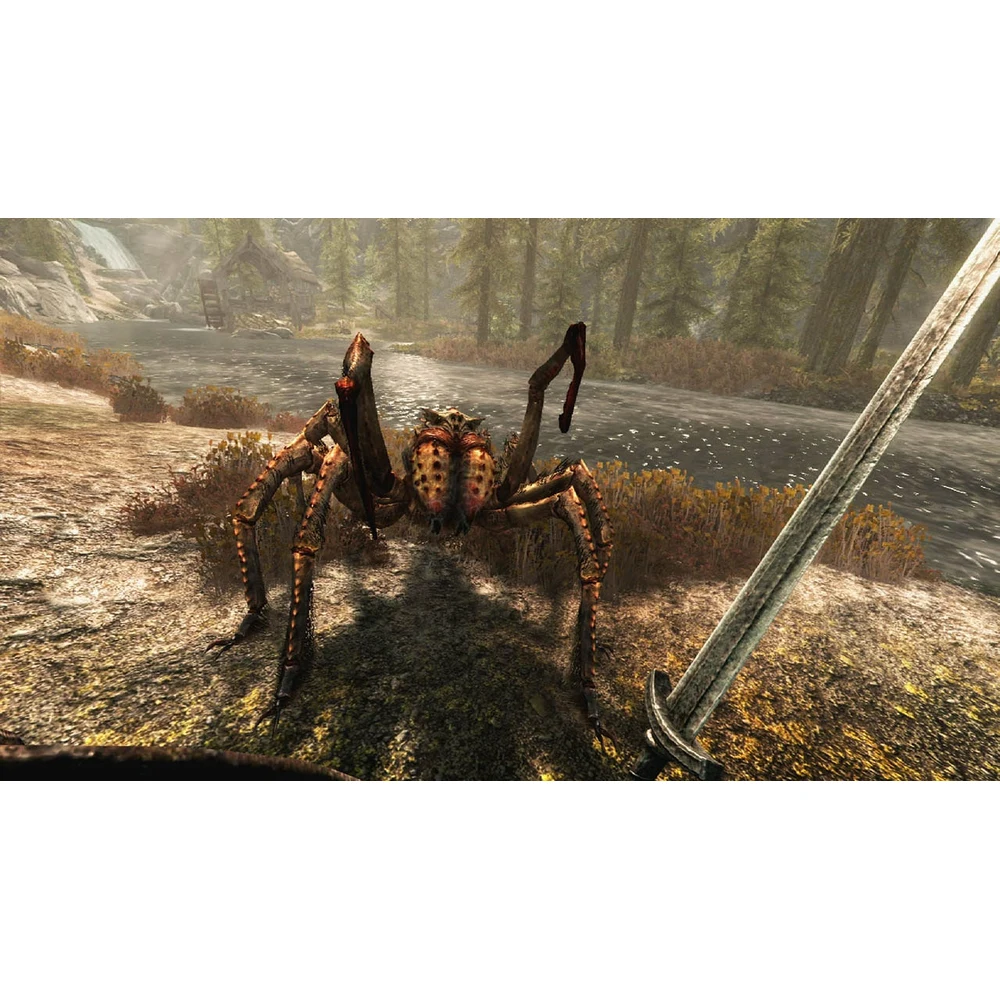 لعبة Skyrim VR لجهاز PS4 – عالم The Elder Scrolls V المفتوح كاملًا بالواقع الافتراضي مع 3 إضافات رسمية – قرص PAL R2 9 لعبة Skyrim VR PS4